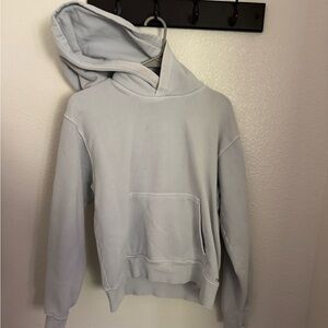 Aritzia TNA Light Blue Hoodie Size Medium